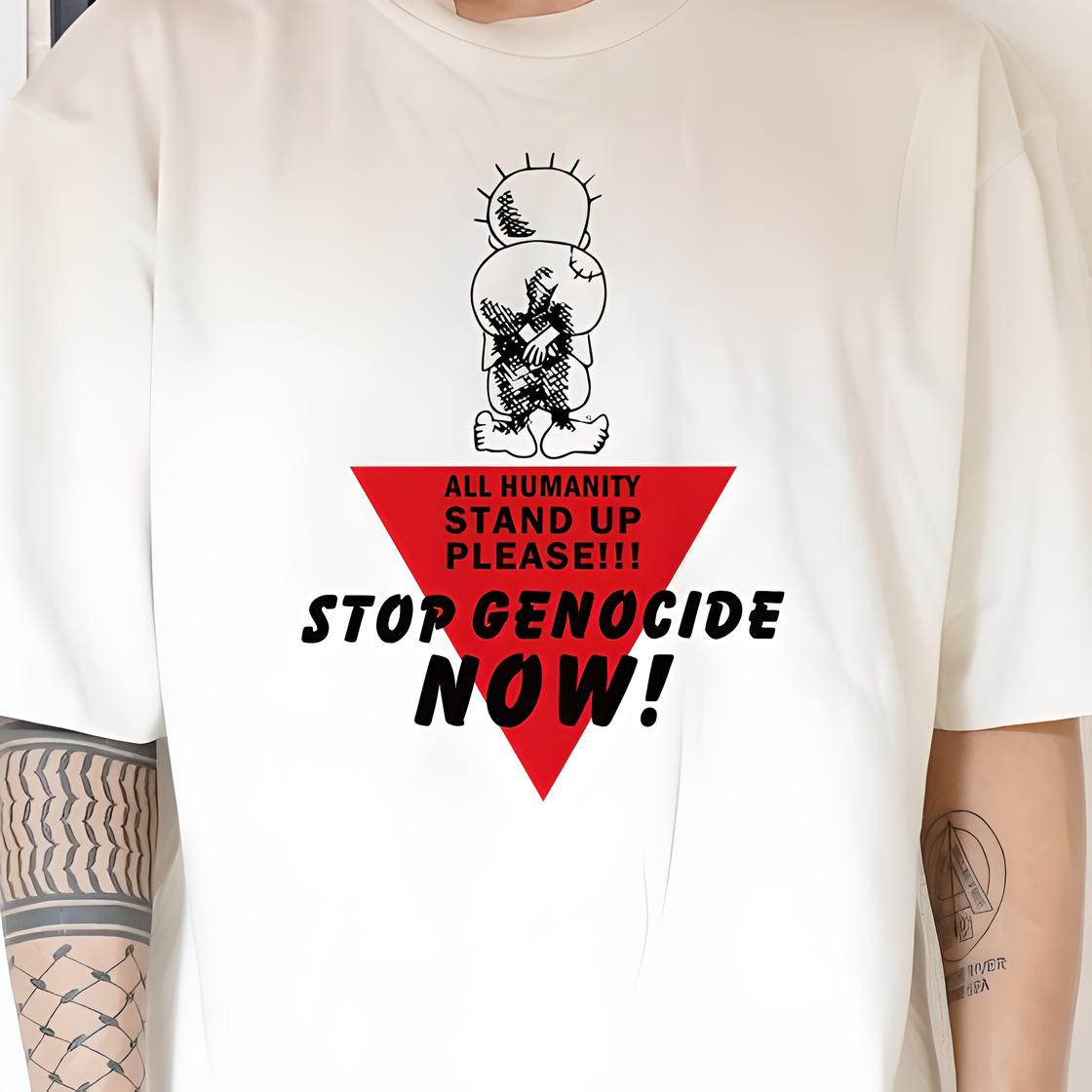 ALL HUMANITY STAND UP PLEASE